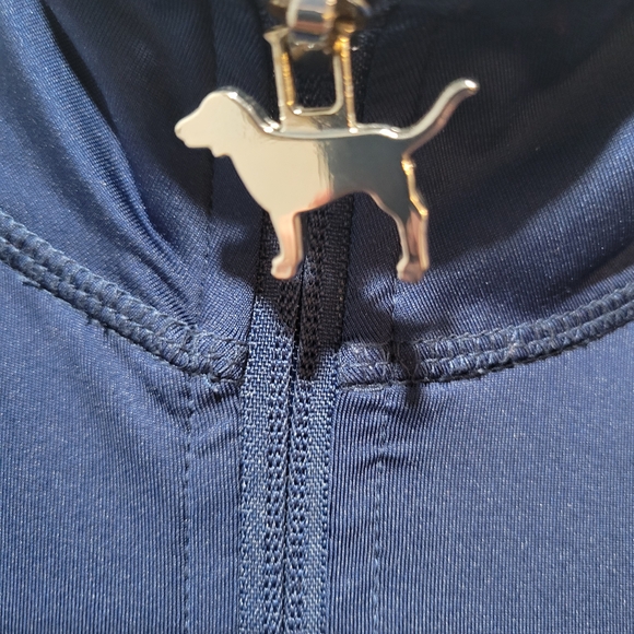 Women's Navy Long Sleeve Top - Picture 3 of 5